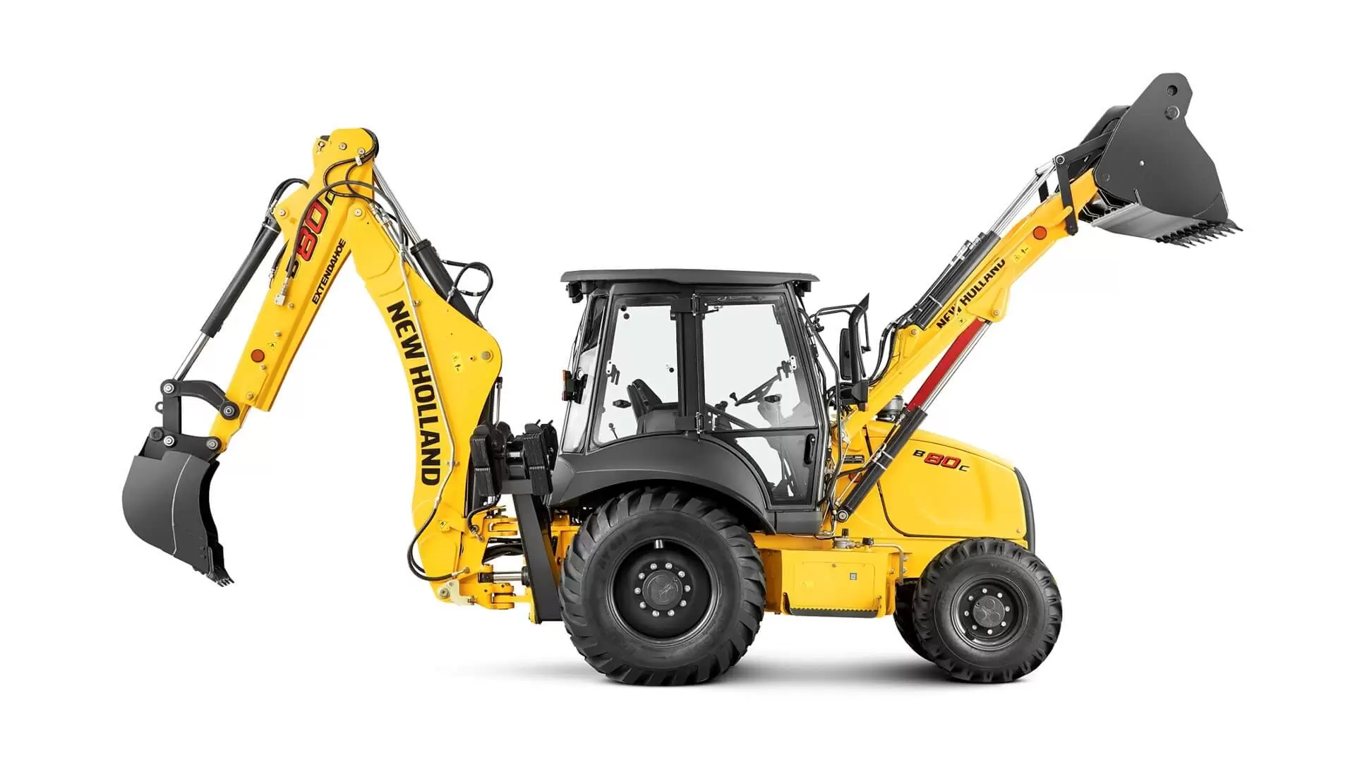RETROEXCAVADORA NEW HOLLAND / B80C CP 4WD
